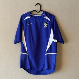 Vintage Nike Brazil 2002-2004 Away Jersey